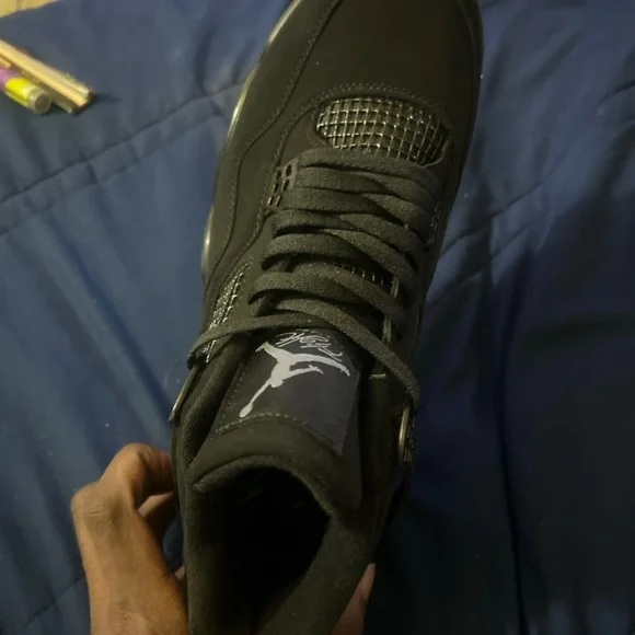 Jordan Black Athletic Shoes